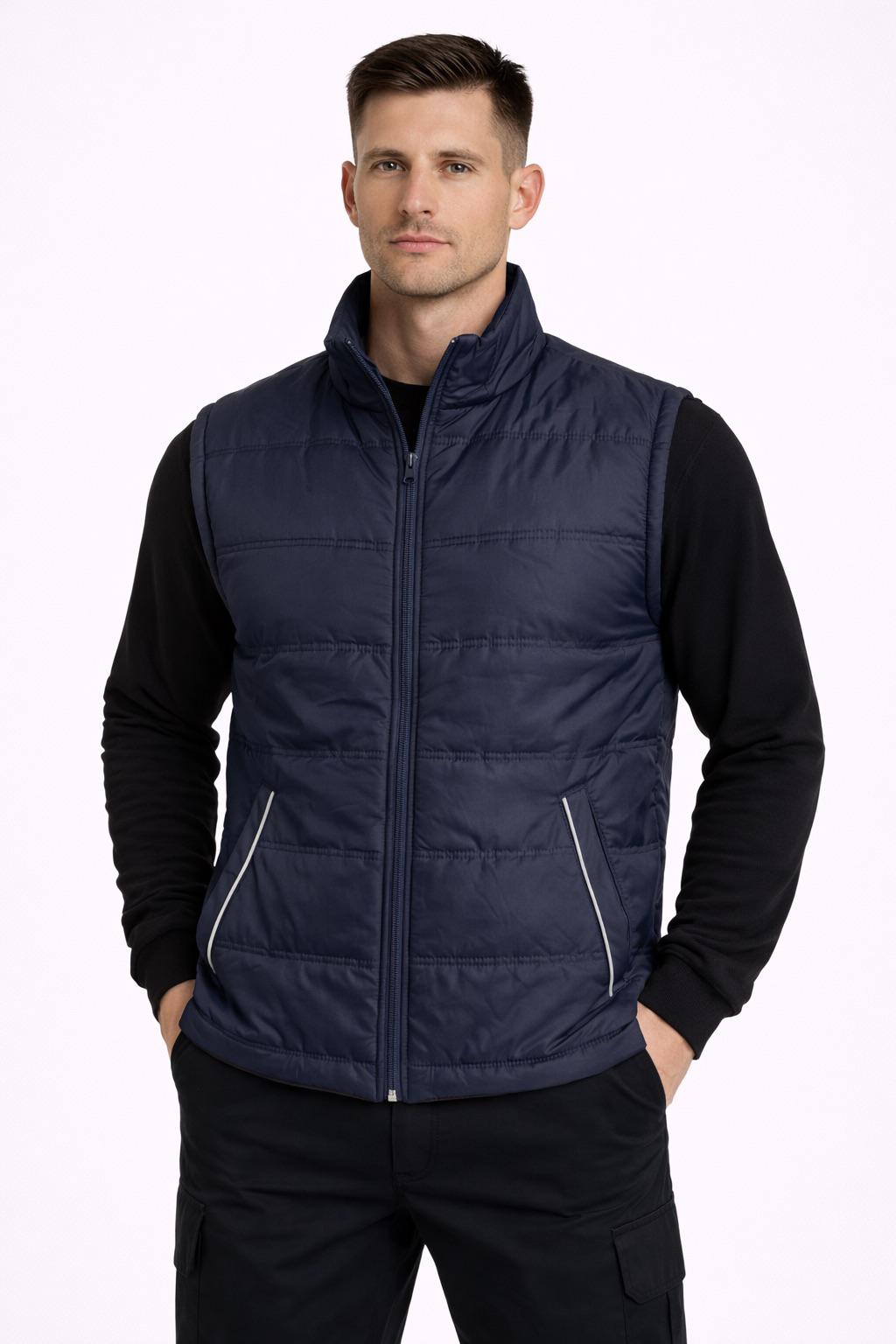 Mikro İçi Polarlı Yelek Lacivert